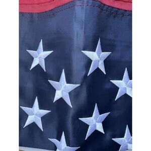 American Flag 3x5ft Embroidered Stars Outdoor Heavy Duty Nylon 100% NEW